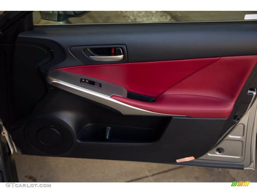 2018 Lexus IS 300 Rioja Red Door Panel Photo #142071965