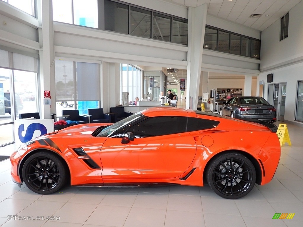 2019 Corvette Grand Sport Coupe - Sebring Orange Tintcoat / Black photo #4