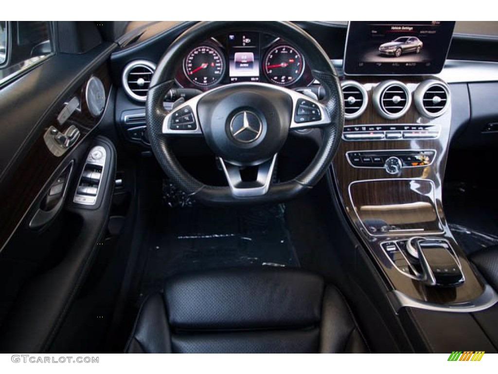 2015 C 300 - Steel Grey Metallic / Black photo #5