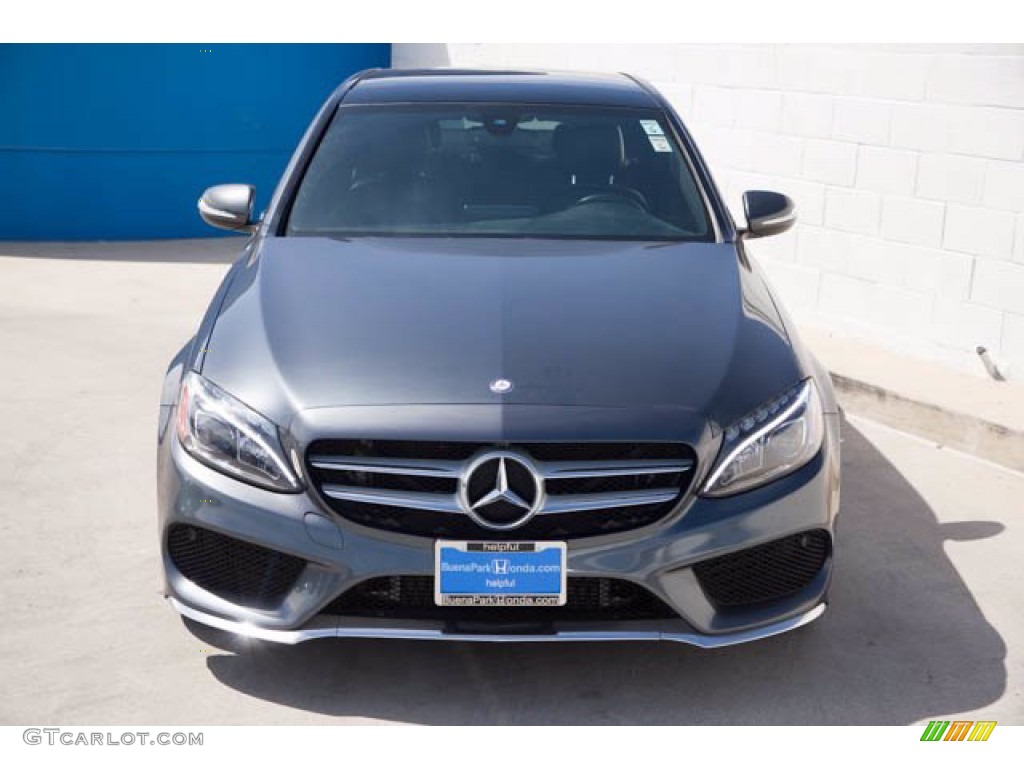 2015 C 300 - Steel Grey Metallic / Black photo #7