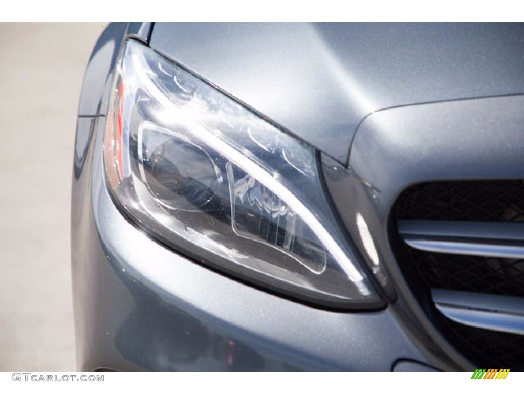 2015 C 300 - Steel Grey Metallic / Black photo #8