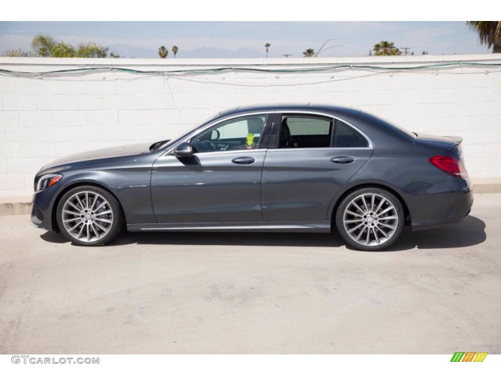 2015 C 300 - Steel Grey Metallic / Black photo #10