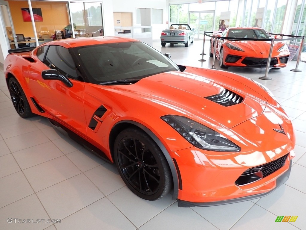 Sebring Orange Tintcoat 2019 Chevrolet Corvette Grand Sport Coupe Exterior Photo #142072319