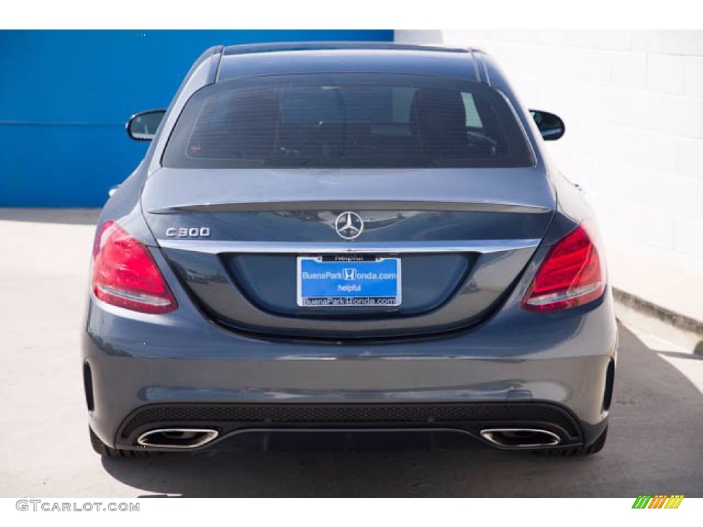 2015 C 300 - Steel Grey Metallic / Black photo #11