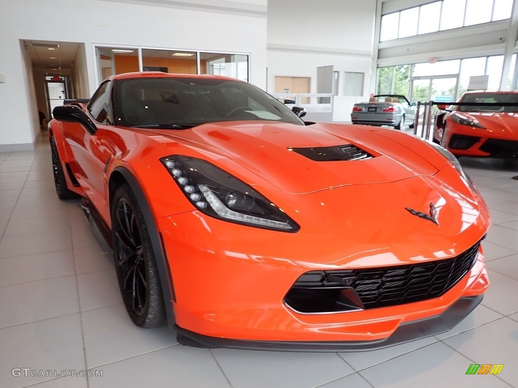 2019 Corvette Grand Sport Coupe - Sebring Orange Tintcoat / Black photo #15