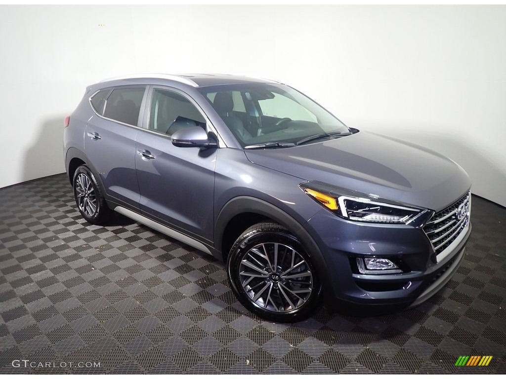 2021 Tucson Limited AWD - Magnetic Force / Black photo #3
