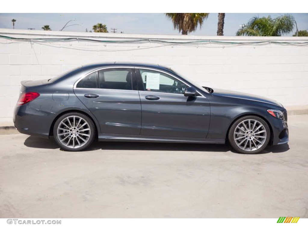 2015 C 300 - Steel Grey Metallic / Black photo #14