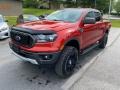 Hot Pepper Red Metallic - Ranger XLT SuperCrew 4x4 Photo No. 2
