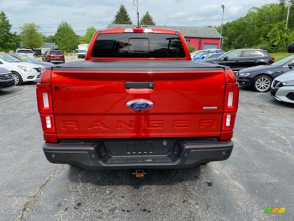 2019 Ranger XLT SuperCrew 4x4 - Hot Pepper Red Metallic / Ebony photo #7