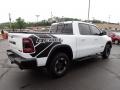 2020 Bright White Ram 1500 Rebel Crew Cab 4x4  photo #8