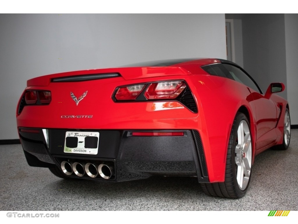 2015 Corvette Stingray Coupe Z51 - Crystal Red Tintcoat / Jet Black photo #4