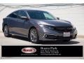 Sonic Gray Pearl 2019 Honda Civic EX Sedan