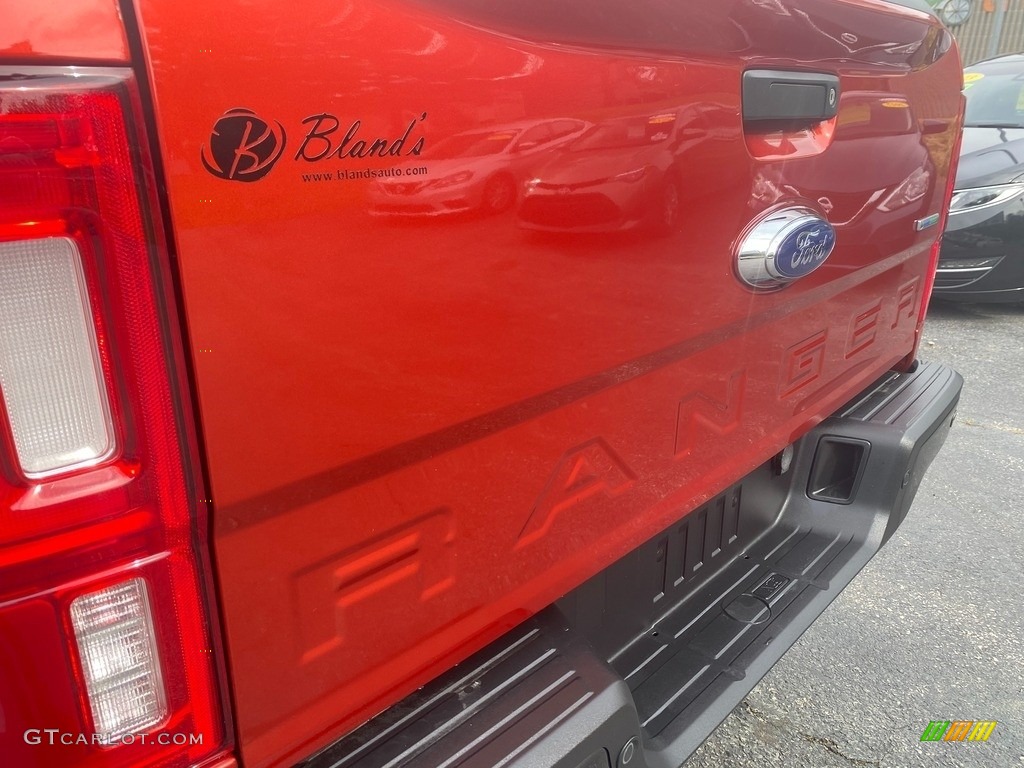 2019 Ranger XLT SuperCrew 4x4 - Hot Pepper Red Metallic / Ebony photo #39