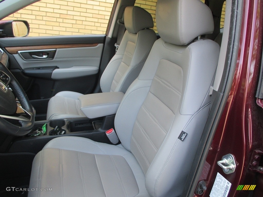 2019 CR-V EX-L AWD - Basque Red Pearl II / Gray photo #12