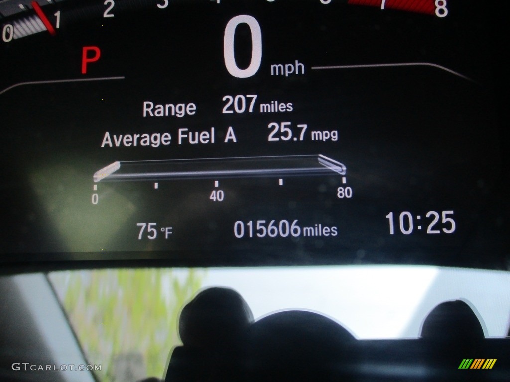 2019 CR-V EX-L AWD - Basque Red Pearl II / Gray photo #20