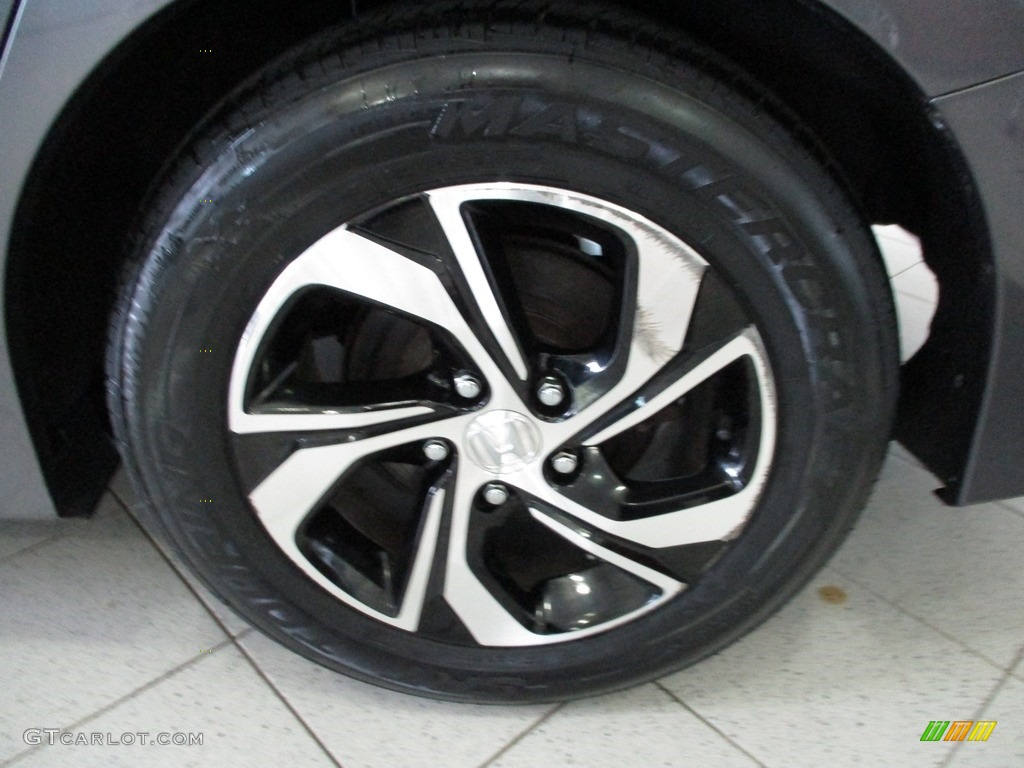 2017 Accord LX Sedan - Modern Steel Metallic / Black photo #11