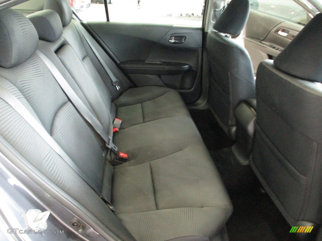 2017 Accord LX Sedan - Modern Steel Metallic / Black photo #19