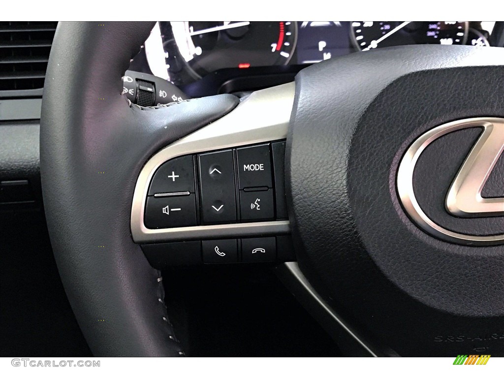 2018 Lexus RX 350 Black Steering Wheel Photo #142075184