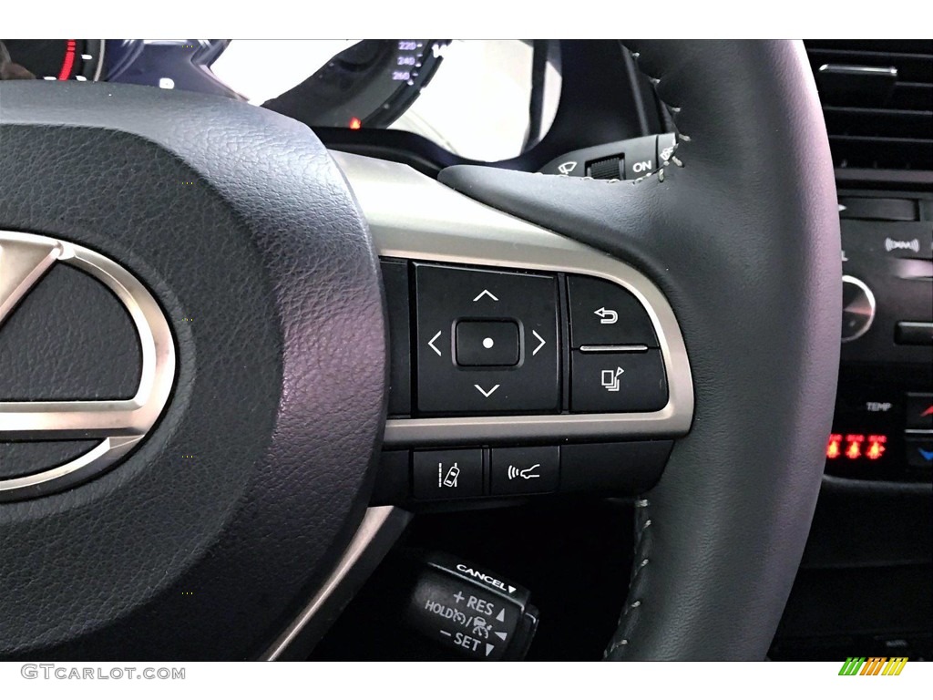 2018 Lexus RX 350 Black Steering Wheel Photo #142075202