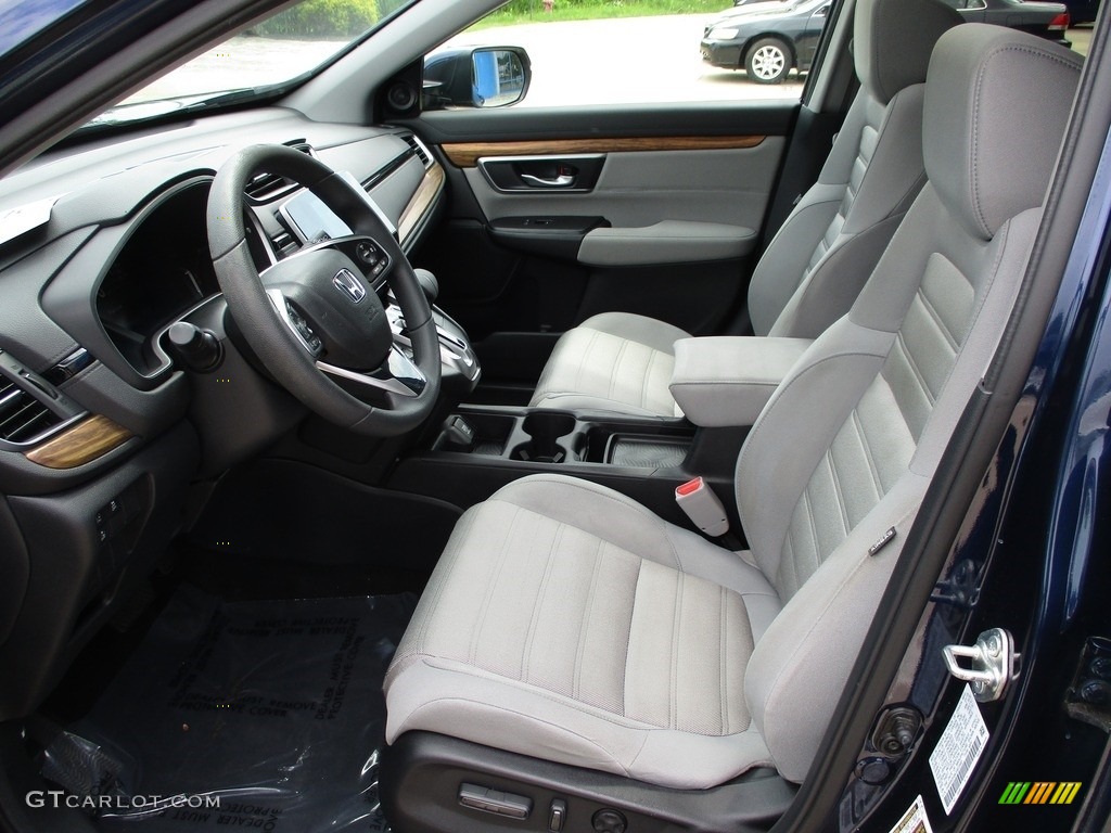 Gray Interior 2018 Honda CR-V EX AWD Photo #142075484