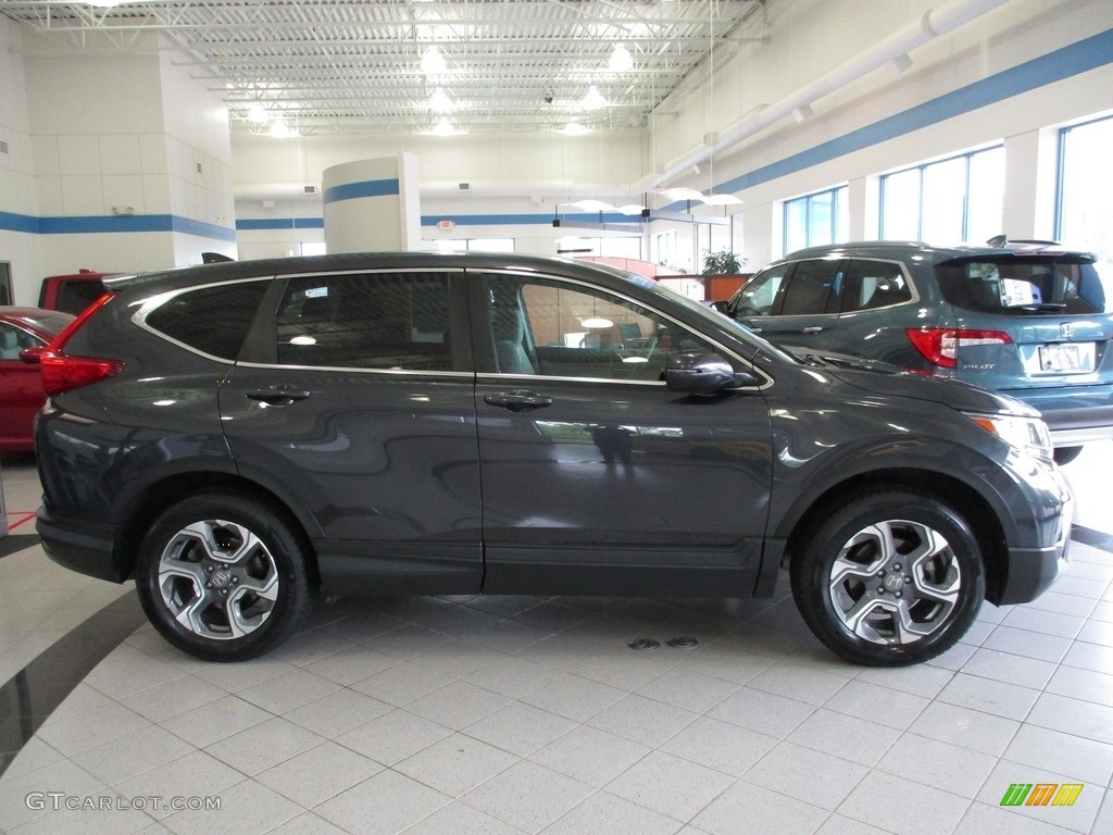 2019 CR-V EX AWD - Gunmetal Metallic / Gray photo #4