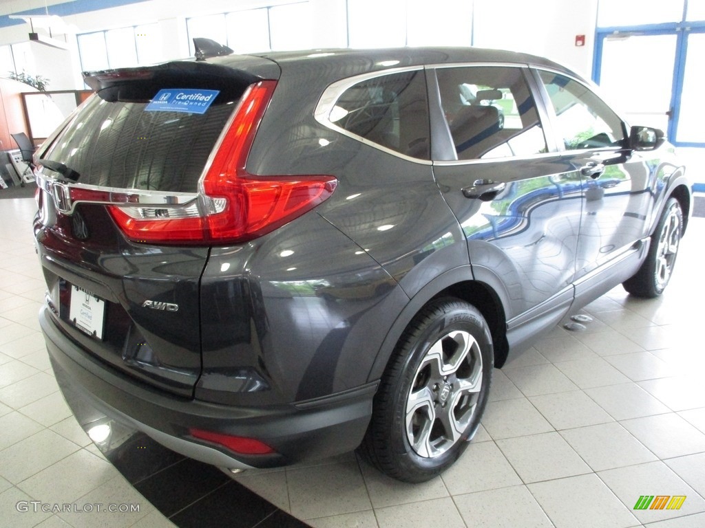 2019 CR-V EX AWD - Gunmetal Metallic / Gray photo #7
