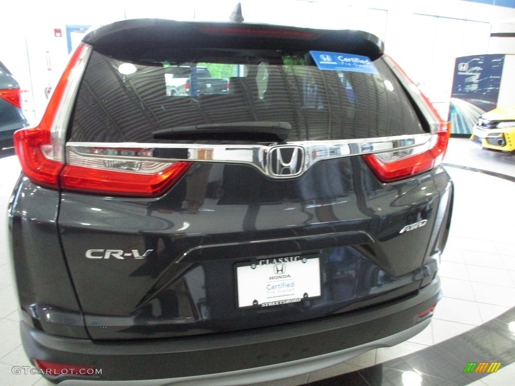 2019 CR-V EX AWD - Gunmetal Metallic / Gray photo #8