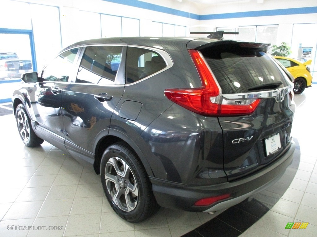 2019 CR-V EX AWD - Gunmetal Metallic / Gray photo #9