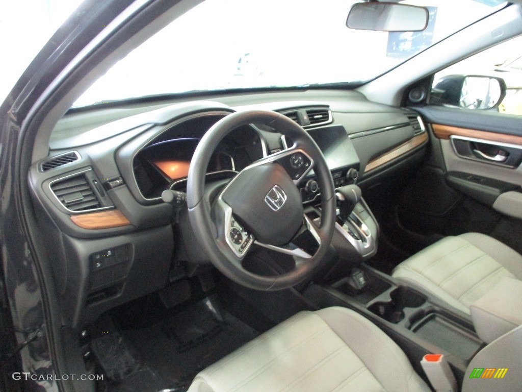 2019 CR-V EX AWD - Gunmetal Metallic / Gray photo #28
