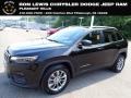 2020 Diamond Black Crystal Pearl Jeep Cherokee Latitude Plus  photo #1