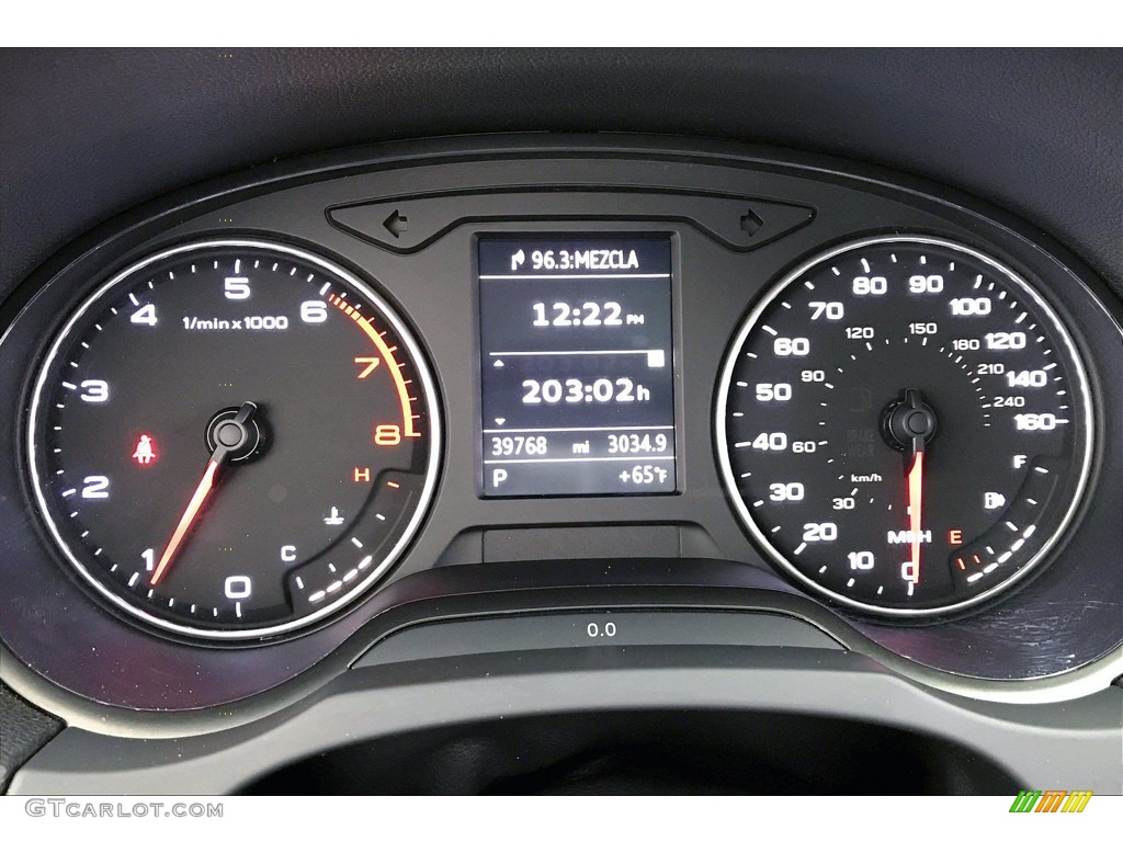 2015 Audi A3 1.8 Premium Gauges Photos