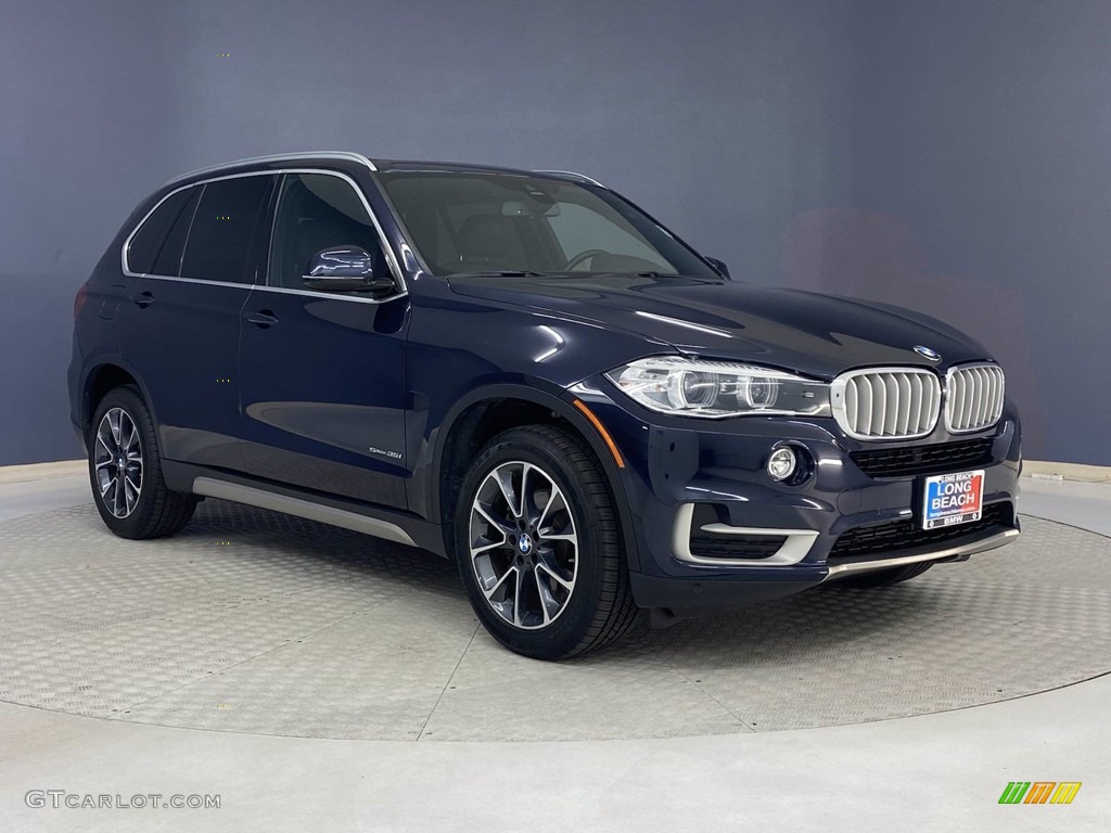 2018 X5 sDrive35i - Imperial Blue Metallic / Mocha photo #38