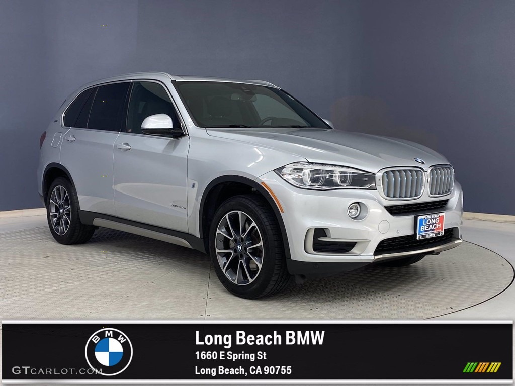 2018 X5 xDrive40e iPerfomance - Glacier Silver Metallic / Black photo #1