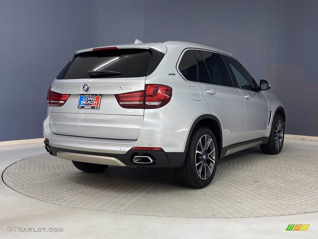 2018 X5 xDrive40e iPerfomance - Glacier Silver Metallic / Black photo #5