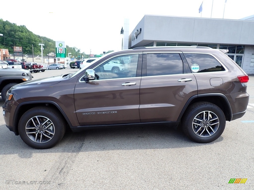 2021 Grand Cherokee Limited 4x4 - Walnut Brown Metallic / Black photo #2