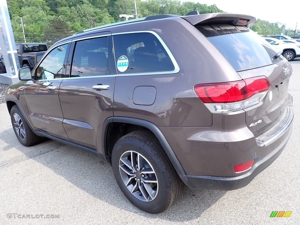 2021 Grand Cherokee Limited 4x4 - Walnut Brown Metallic / Black photo #3