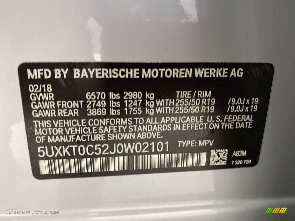 2018 X5 xDrive40e iPerfomance - Glacier Silver Metallic / Black photo #37