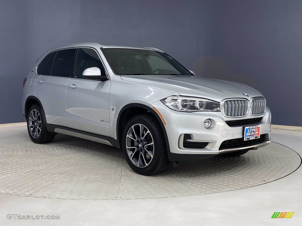 2018 X5 xDrive40e iPerfomance - Glacier Silver Metallic / Black photo #38