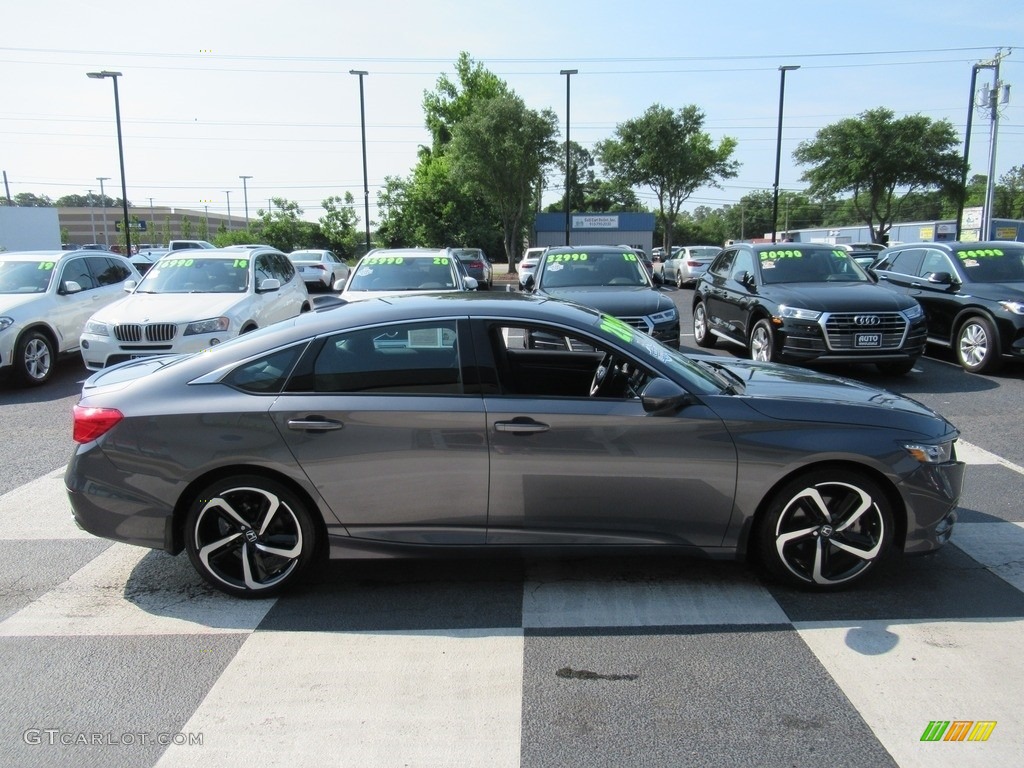 2020 Accord Sport Sedan - Modern Steel Metallic / Black photo #3