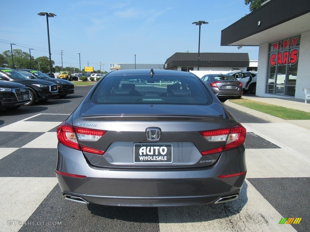 2020 Accord Sport Sedan - Modern Steel Metallic / Black photo #4