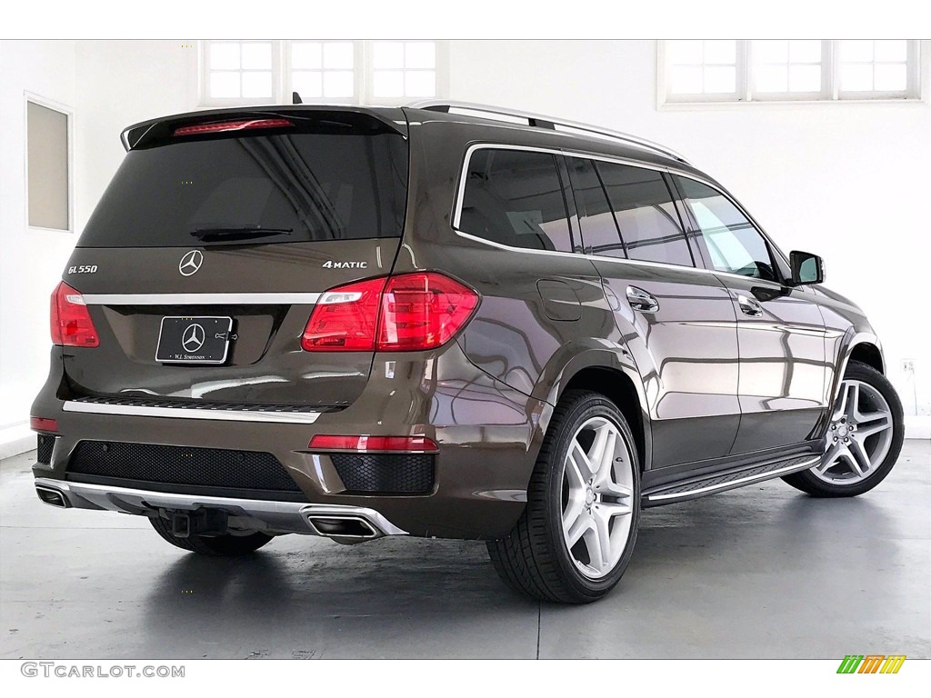 2016 GL 550 4Matic - Dakota Brown Metallic / Auburn Brown/Black photo #13