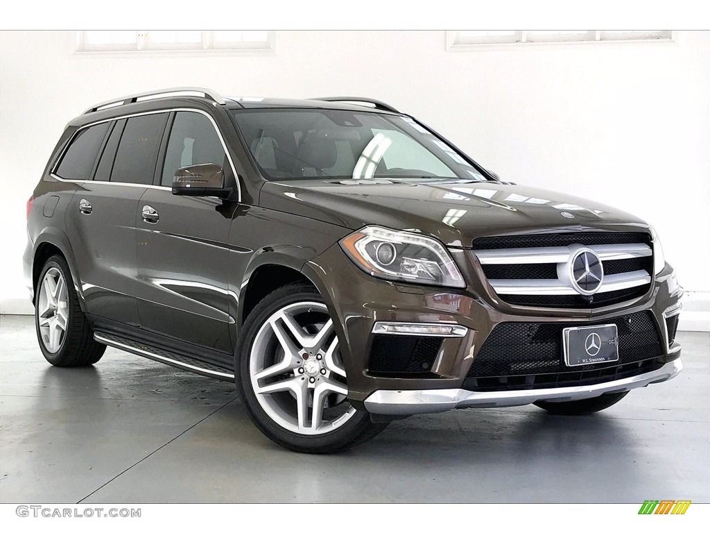 Dakota Brown Metallic 2016 Mercedes-Benz GL 550 4Matic Exterior Photo #142077716