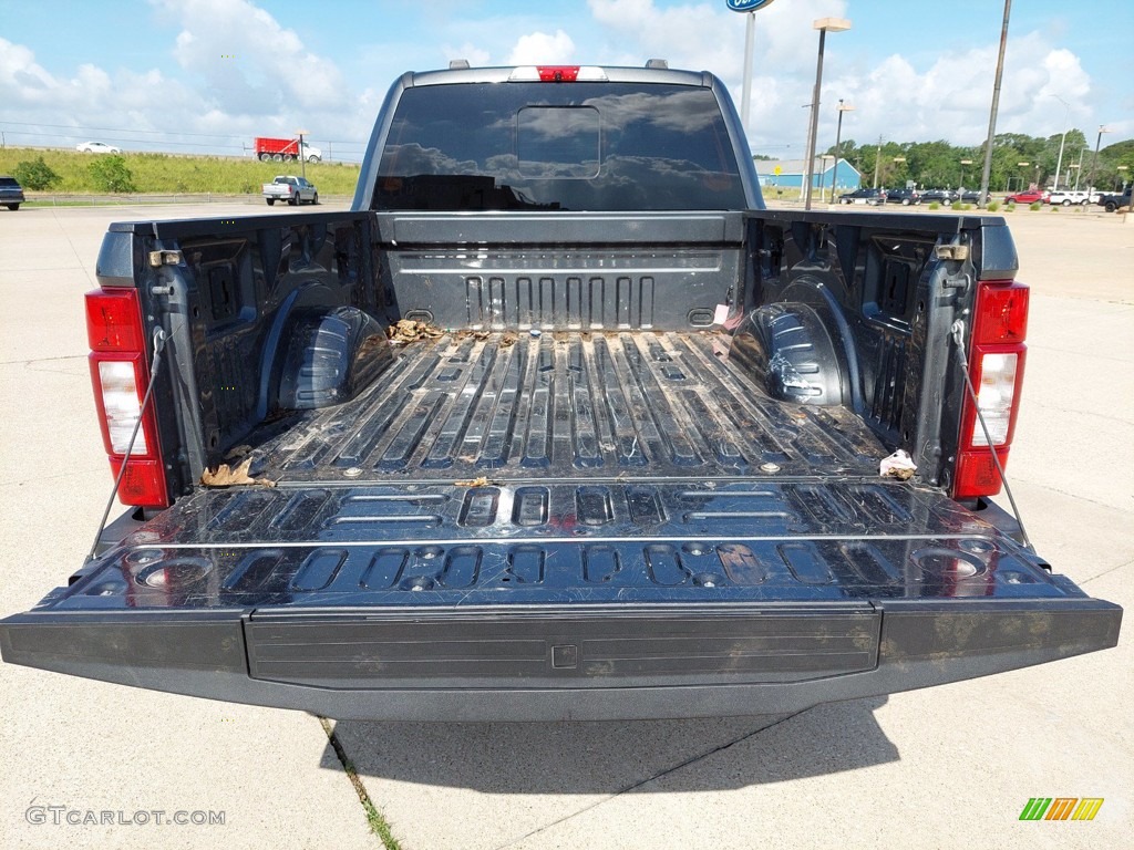 2020 F250 Super Duty Lariat Crew Cab 4x4 - Silver Spruce / Black photo #25