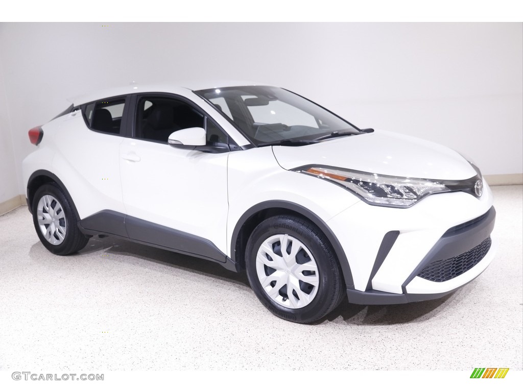 2020 C-HR LE - Blizzard Pearl / Black photo #1
