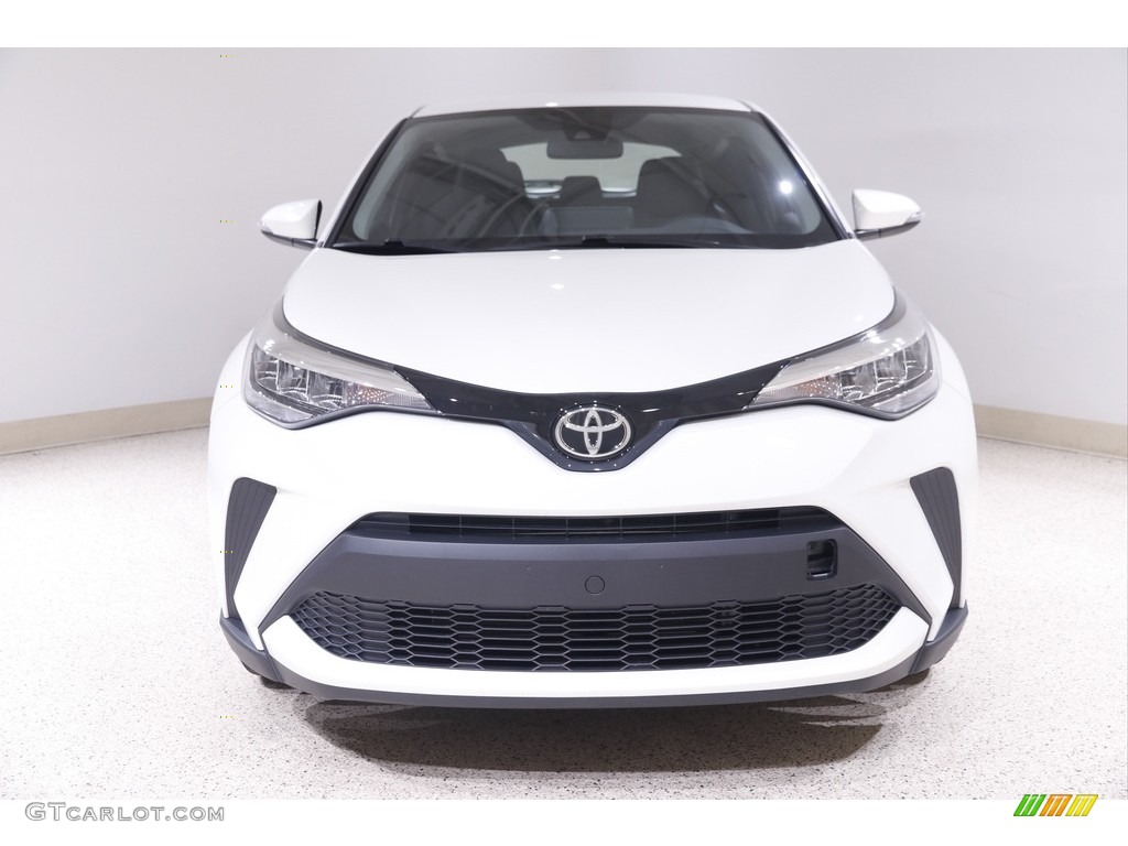 2020 C-HR LE - Blizzard Pearl / Black photo #2
