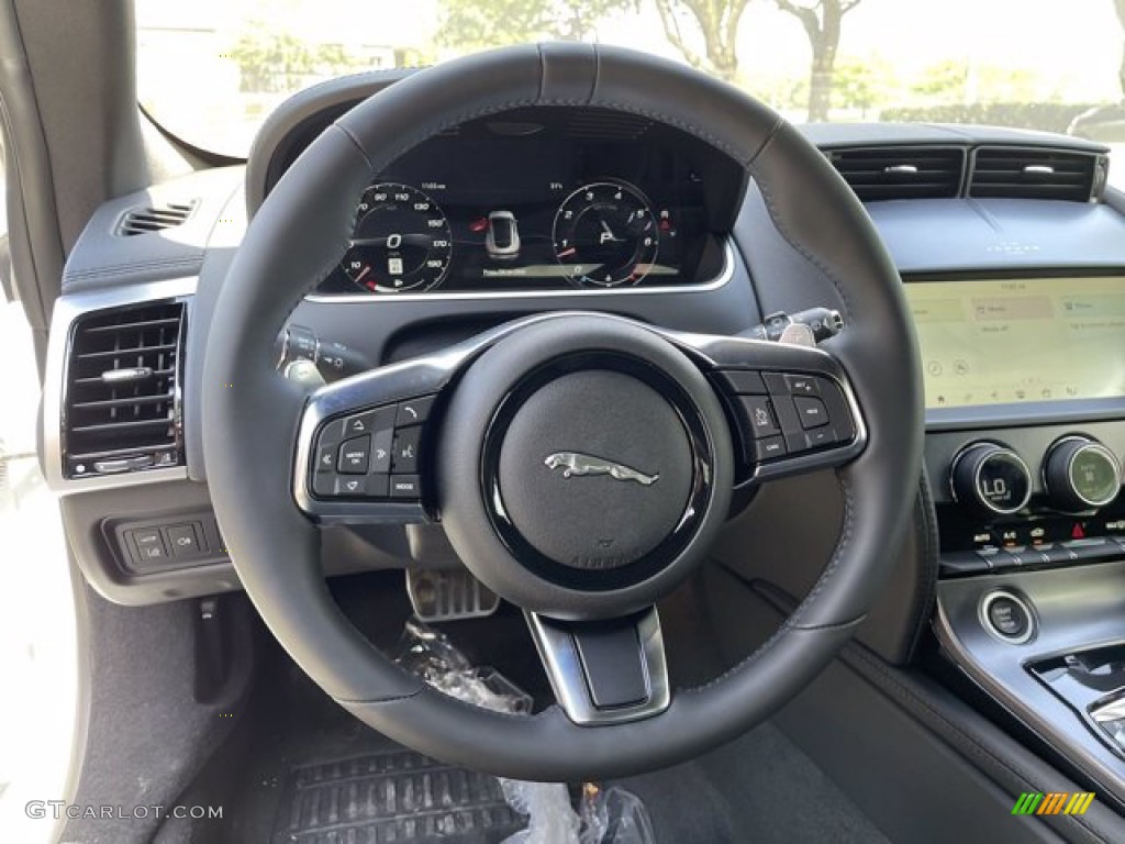 2021 F-TYPE P300 Coupe - Yulong White / Ebony photo #15