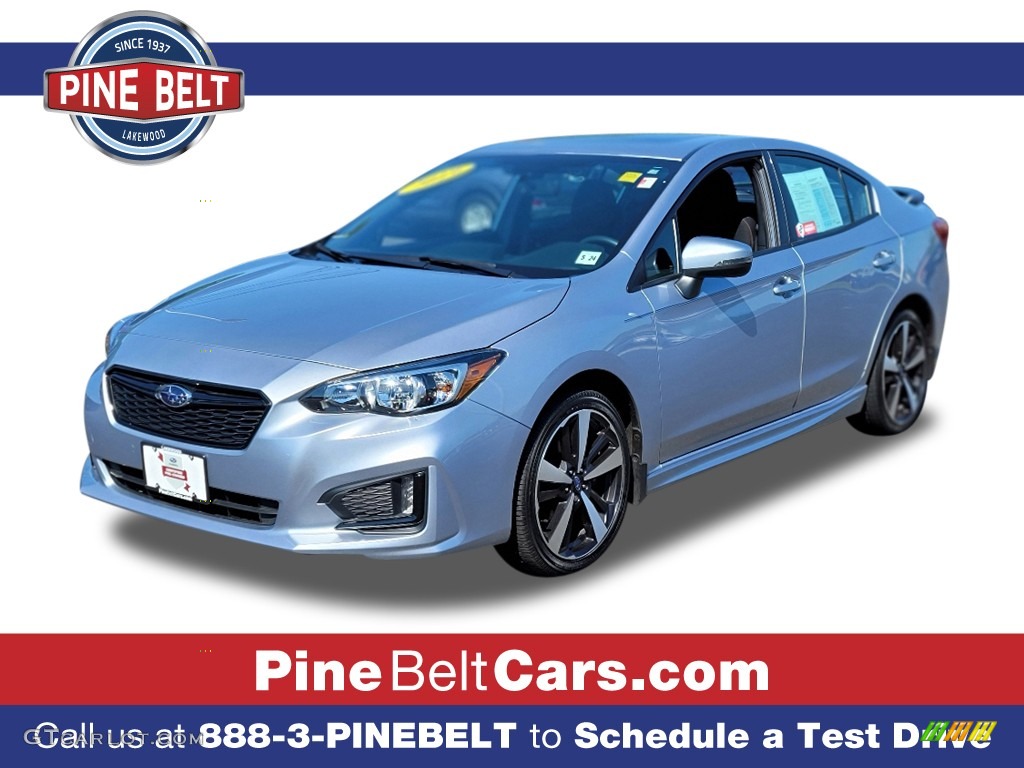 2019 Impreza 2.0i Sport 4-Door - Ice Silver Metallic / Black photo #1
