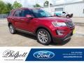 2017 Ruby Red Ford Explorer Limited  photo #1