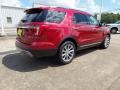 2017 Ruby Red Ford Explorer Limited  photo #3