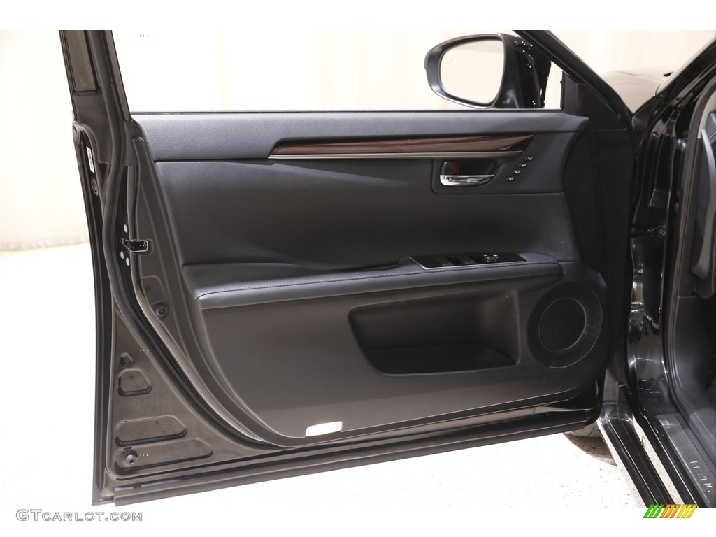 2016 Lexus ES 350 Black Door Panel Photo #142081962